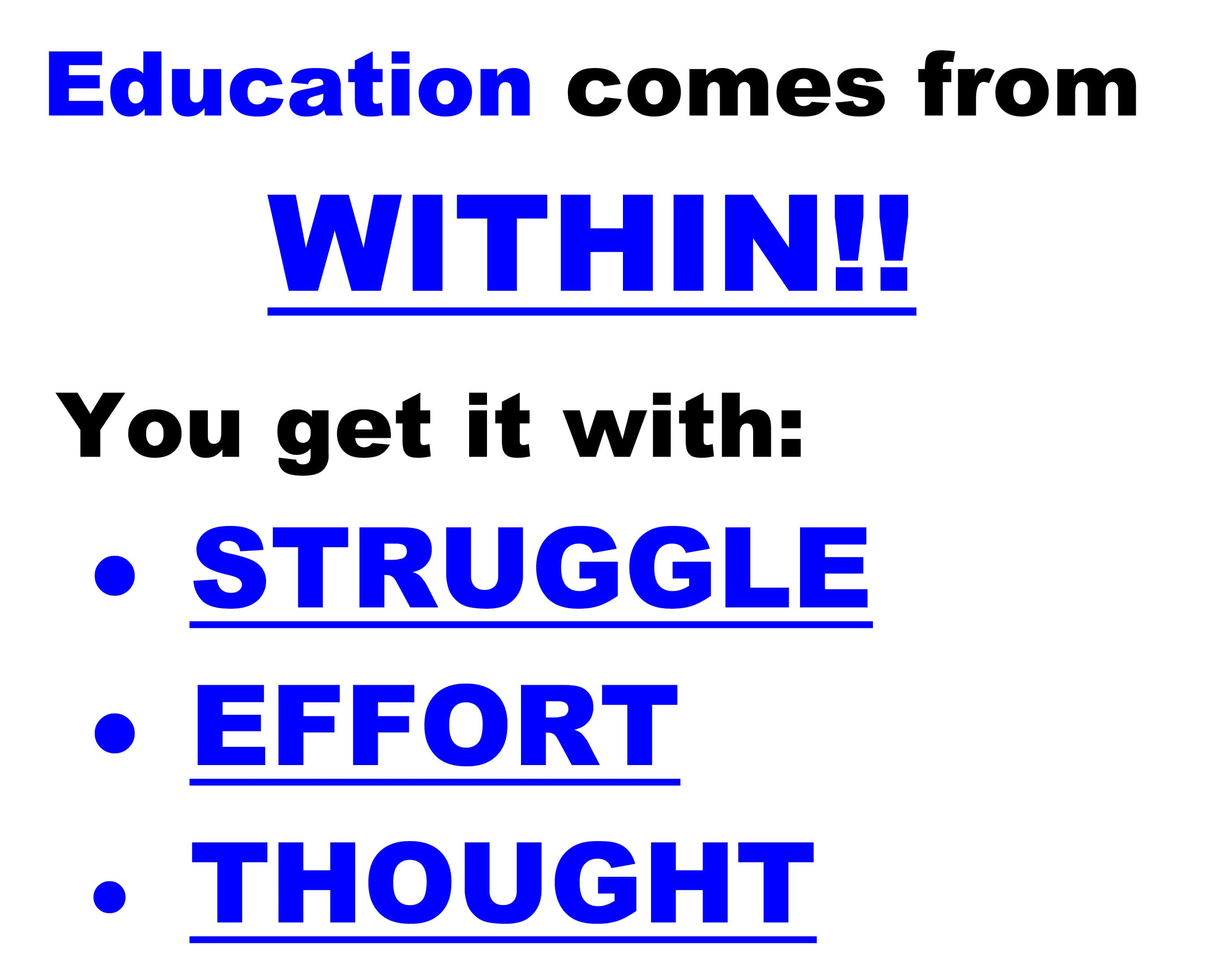 Education Slogan